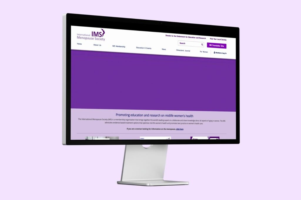 International Menopause Society Website Meno Central