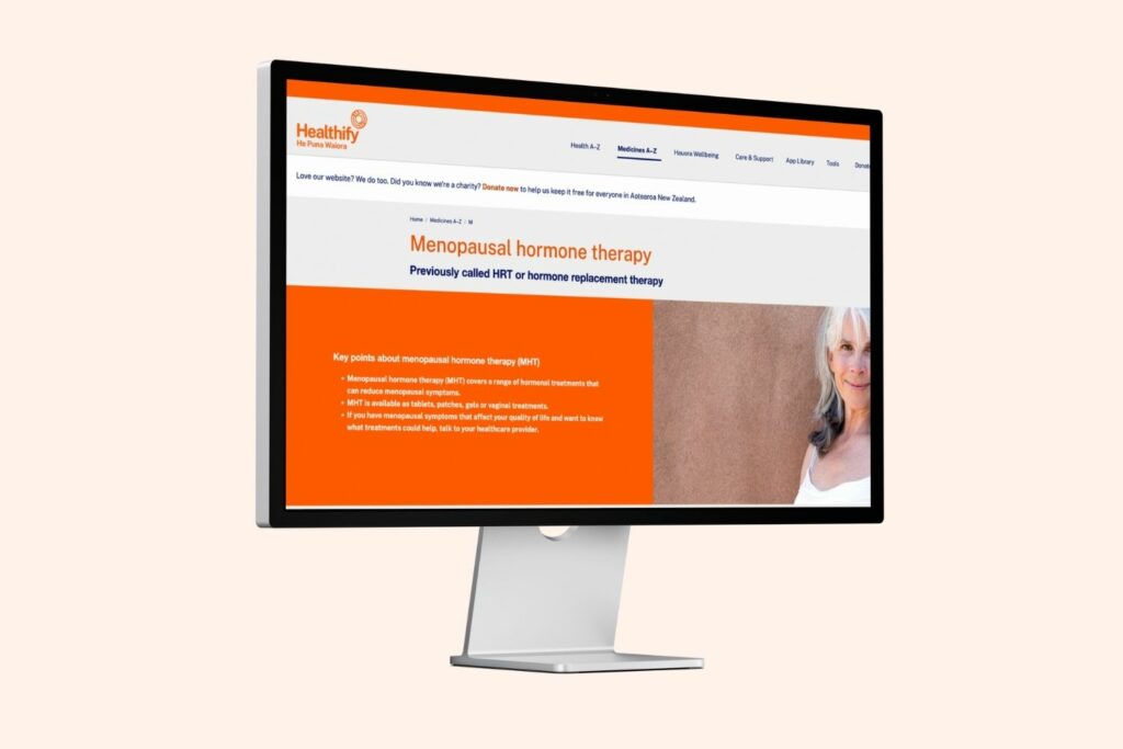 Menopausal Hormone Therapy Healthify Nz