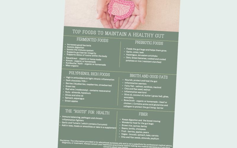 Top Foods To Maintain A Healthy Gut Meno Central
